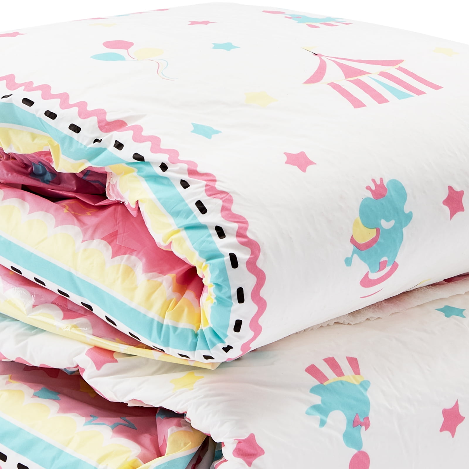 Littleforbig Printed Diaper 10 Pieces - Little Circus (Medium 28"-38") Little Circus Medium (Pack of 10)