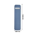 thumbnail image 3 of Ovzne Solid Color Leather Pen Case Pen Case Microfiber Soft Leather Pen Case Student Stationery Storage On Clearance, 3 of 5