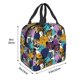 thumbnail image 3 of Easygdp Retro Panther Bolsa Térmica Premium - Tela Oxford Impermeable, Gran Capacidad, Bolsillo Frontal, Unisex para Trabajo, Escuela, Actividades al Aire Libre y Picnics, 3 of 8
