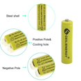 thumbnail image 3 of Batería GEILIENERGY NiCd AAA 1,2 V 600 mAh, paquete de 12, 3 of 7