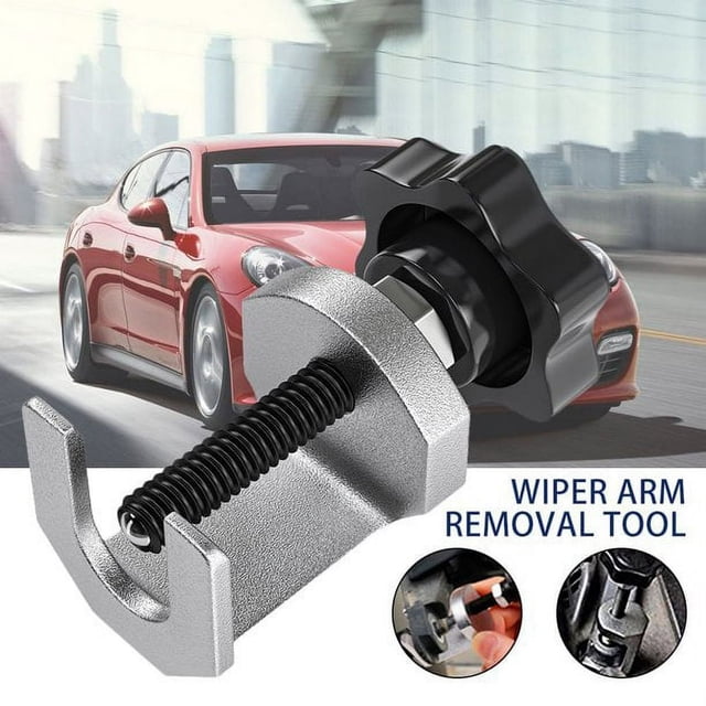 Wiper Arm Removal Tool Steel Auto Car Windshield Wiper Arm Puller Tool Hand Repair Tool For Removing The Terminal Bearing