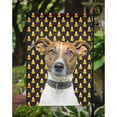 thumbnail image 3 of Candy Corn Halloween Jack Russell Terrier Garden Flag, 3 of 5