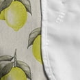 thumbnail image 4 of Nature Microwave Oven Cover, Fresh Lemon Lime Tree Branch Fresh Season Juice Food Fruit, Water Resistant Organizer with Pockets for Kitchen, 36" x 12", Eggshell Army Green, by Ambesonne, 4 of 4