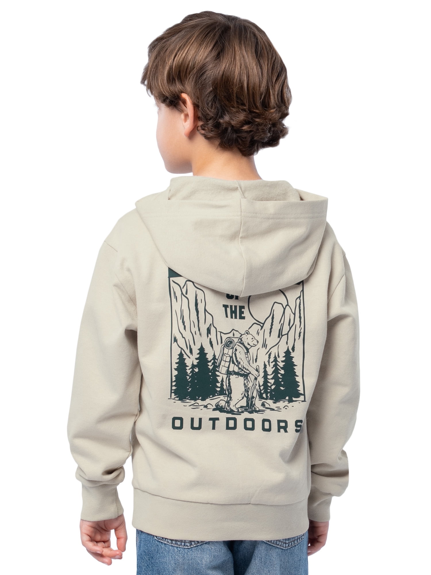 Ozark Trail Boy's Graphic Hoodie, Sizes 4-18