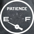 thumbnail image 3 of CafePress - Empty Patience Gauge Women's Classic T Shirt - Women's Traditional Fit Dark T-Shirt, 3 of 4