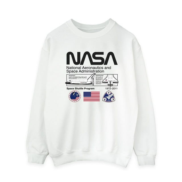 NASA Chandail Molletonné pour Femmes de l'Administration Spatiale
