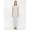 thumbnail image 2 of Bodycon Maxi Dress with Round Neck and Backless Detail, 2 of 6