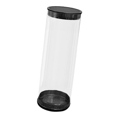 funtasica Golf Ball Storage Tube Packaging Box Round Clear Anti Scratch Portable Collectible Golf Ball Case Container for 3 Ball