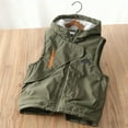 thumbnail image 5 of Older Kids' Jacket, School Style Loose Hooded Windproof Sleeveless Outdoor Jacket, 5 of 5