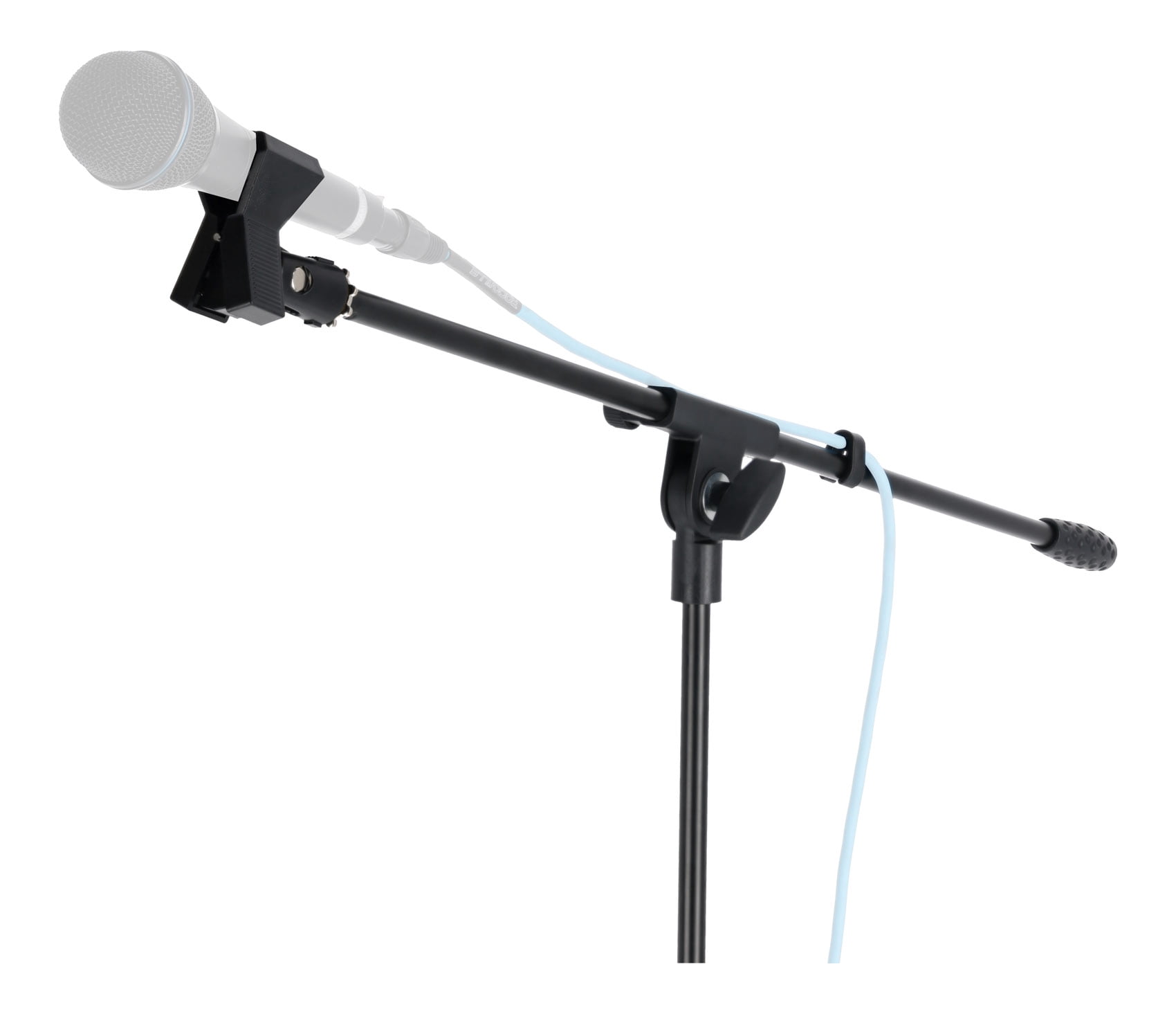 Rockville RVMIC50 Portable Sturdy Mic Stand w/ Boom Arm, Carry Bag, Adjustable