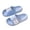 Sky Blue, variant on Fnooota Girls Slide Sandals, Non Slip Bathroom Slip On Open Toe Summer Shoes White Size 1-1.5(Big Kids)