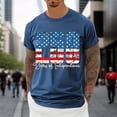 thumbnail image 4 of JAJAHO Independence Day T Shirts For Men Short Sleeve Crew Neck Tees Red White And Blue Top Celebrate America's 250Th Anniversary, 4 of 5