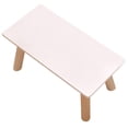 thumbnail image 4 of KAKOWELY Mini Tea Table Model Wooden Tea Table Model Miniature End Table Doll House Decor Mini House Decoration3.86"X1.89"X1.77", 4 of 5