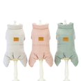 thumbnail image 6 of for Small Dogs Cotton Outfits Parkas Pet Supplies Overalls Jumpsuit Puppy Coat Pet Jacket Dog Clothes PINK XXL, 6 of 8