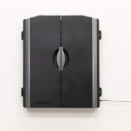 Arachnid Titanium 5400 Electronic Dartboard and Cabinet, Black