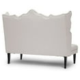 thumbnail image 3 of Baxton Studio Witherby Linen Modern Dining Banquette Bench, Beige, 3 of 8