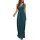 thumbnail image 4 of Vestido largo suelto sin mangas de verano para mujer Vestido largo casual con bolsillos Ormromra, 4 of 5