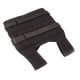 thumbnail image 4 of Chaleco de Entrenamiento con Peso JadeshayMX Ajustable Malla Transpirable Negra 15KG, 4 of 5