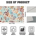 thumbnail image 4 of Fall Placemats Set of 4 Autumn Leaf Washable Non-Slip Heat Resistant 12×18h Thick Linen Place Mats Harvest Holiday Decor, 4 of 5