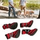thumbnail image 4 of Zapatos de Perro, Zapatos de Senderismo para Perros Fuertos Botas Transíables Ajustables para Perros con suela antideslizante Protectores de Patas para Senderismo, Caminar, Piso, 4 of 7