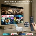 thumbnail image 7 of Salange LCD Full HD 1080p Support 4K 15000 LM Home Theater Movie Multimedia Projector, 7 of 7