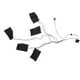 thumbnail image 2 of Almohadilla calefactora para ropa, almohadilla calefactora eléctrica portátil con USB para ropa, de alta capacidad, 2 of 14