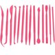 thumbnail image 1 of 14 piezas herramientas para arcilla plástica Kit de herramientas de cerámica para moldear y esculpir modelado de pasteles de polímero tallado(Rosa roja), 1 of 4