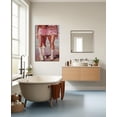 thumbnail image 2 of AVOI Coastal Cowgirl Canvas Wall Art Women Boots Trendy Picture Preppy Cowgirl Dorm Room Wall Decor Vintage Preppy Aesthetic Pink Painting Prints Bathroom Home Decor Framd(Art-10) Unframe: 8x10in, 2 of 5