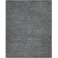 thumbnail image 2 of Hauteloom Sevan Modern Hand Tufted Natural Fiber Wool Area Rug - Contemporary Solid Color Carpet for Living Room, Bedroom, Dining Room - Farmhouse, Cottage - Charcoal, Black - 10' x 14', 2 of 11
