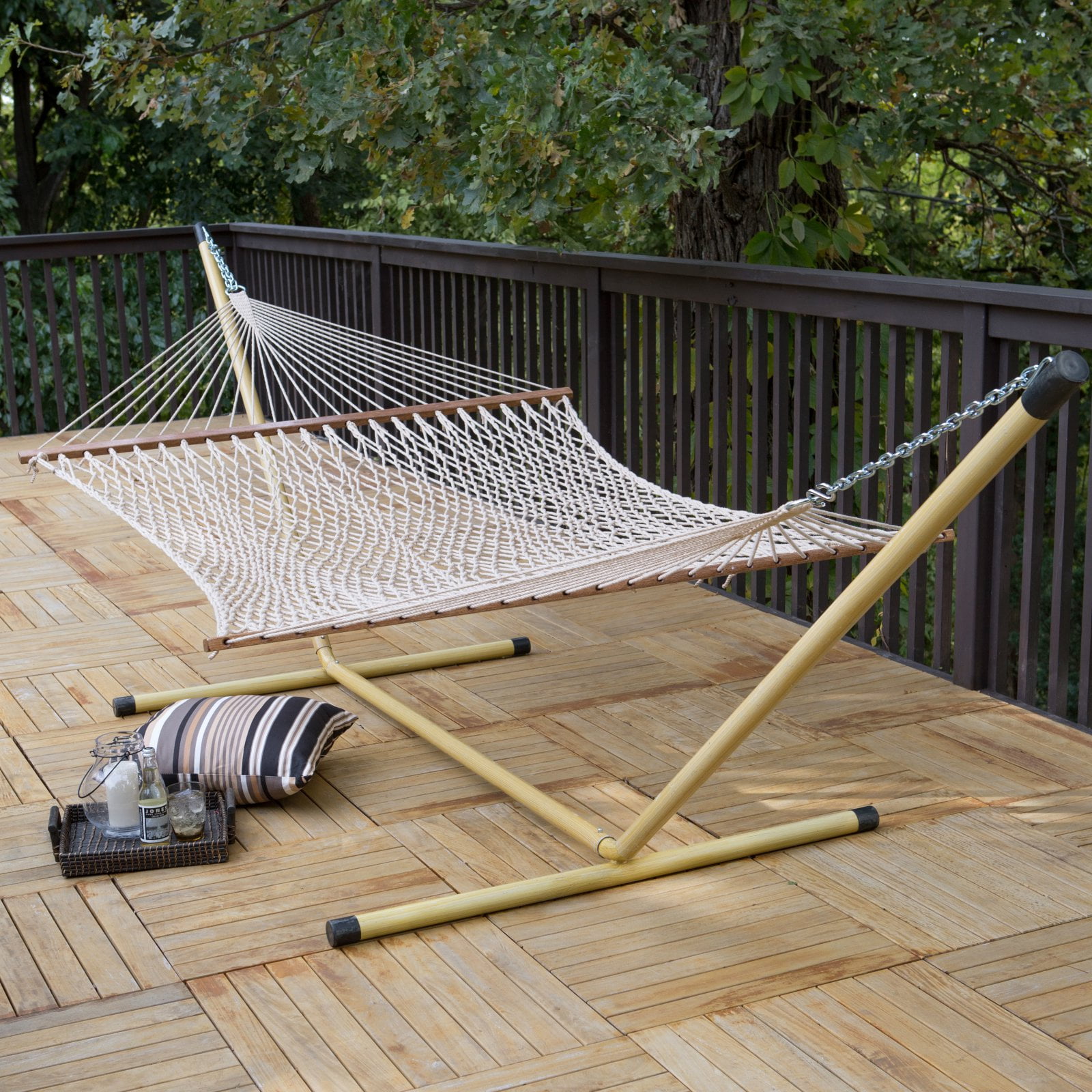 Coral Coast Executive XXL Rope Double Hammock by Twotree Hammocks