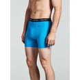 thumbnail image 6 of Bolter 4-Pack Men Nylon Spandex Performance Boxer Briefs (Large, Neons), 6 of 11