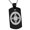 Black, variant on Stainless Steel Aztec Intelligence Rune Engraved Dog Tag Pendant Necklace