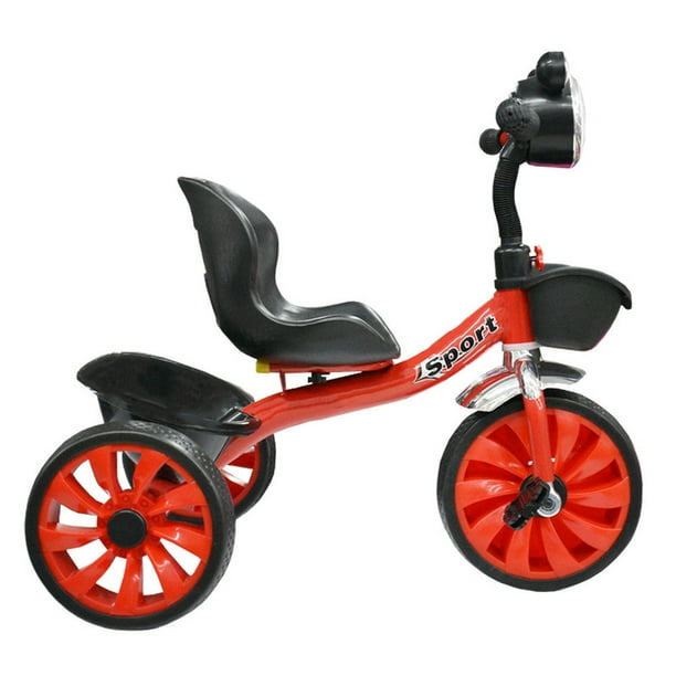 Triciclo Infantil Le Monde Luz Orejitas Rojo