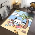 thumbnail image 1 of Alfombra para perro Sanrio Pochacco, alfombra para el hogar, sala de estar, dormitorio, sofá, felpudo, decoración de cocina, alfombra antideslizante, accesorios para el hogar, 1 of 5