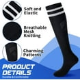 thumbnail image 6 of Soccer Shin Guards and Socks shin guard for Toddler Youth, Lightweight Soccer Shin Pads Protective Defender Gear for Sports Game-Black,S, 6 of 12