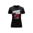 thumbnail image 1 of Playera Blusa De Cerezas Cherry Vibes Ropa Para Mujer Color Negro Talla Mediana Marca Emil SaEs, 1 of 4