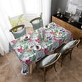 thumbnail image 4 of Leaf Flowers Nordic Tropical Plants Table Cloth Waterproof Dining Tablecloth Kitchen Decorative Coffee Cuisine Party Table Cover, 4 of 6