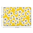 thumbnail image 5 of Pioneer Flower Floral Print Flannel Non Slip Door Rugs,Washable Door Mats Indoor,Decorative Door Mats,Dirt-Resistant and Absorbent Doormat for Entrance,Bedroom,Kitchen,Bathroom,23.5"x16", 5 of 5