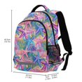 thumbnail image 2 of FORMRS Kids School Backpack Elementary Student Unisex Travel Bookbag with Reflective Stripes, Gradient Starfish Pattern, 2 of 7