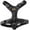 Black, variant on Mighty Paw Sport Harness 2.0, Adjustable Dog Harness, Padded Chest Straps and Reflective Stitching