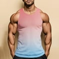 thumbnail image 6 of Mens Workout Tank Tops, Sleeveless Shirts for Men Summer Plus Size Outdoor Quick Dry Ombre Tie Dye Athletic Crewneck T-Shirts S-5XL, 6 of 6