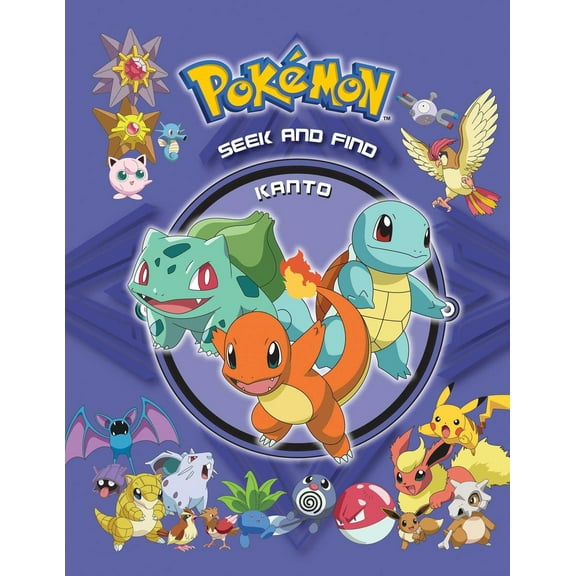 Pre-Owned Pokémon Seek and Find: Kanto (Hardcover) 1421598108 9781421598109