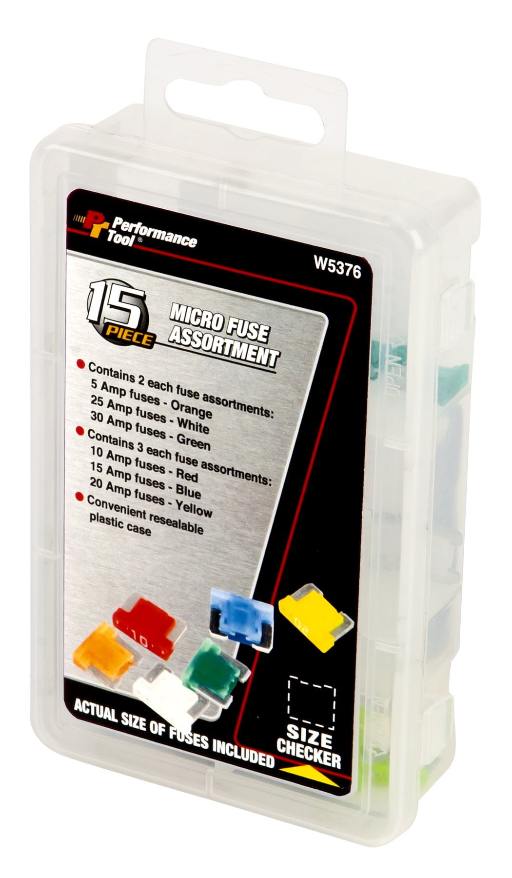 ママチャ様用 Performance Tool W5371 30pc Mini Fuse Assortment - Walmart.com