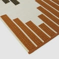 thumbnail image 4 of Balta Barone Striped Trellis Indoor/Outdoor Area Rug 5'3" x 7' - Orange, 4 of 5