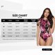 thumbnail image 5 of Balery Rose Flowers Body de cuello redondo de manga corta para mujer Tops de manga corta Tops básicos-X-Large, 5 of 7