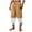 Khaki, variant on hotojiny Cotton Linen Pants Men Fashion Color Block Harem Capri Pants Baggy Drawstring Beach Yoga Cropped Trousers with Pockets