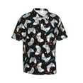 thumbnail image 2 of Balery Cool Gamepad Print Men's Hawaiian Shirts Short Sleeve Beach Shirt Relaxed Fit Vacation Button Down Shirts-XX-Large, 2 of 9