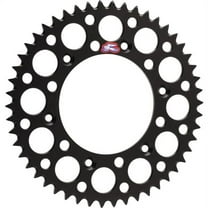 Renthal 191U-420-51GEBK Ultralight Black 51 Tooth Grooved Rear Sprocket