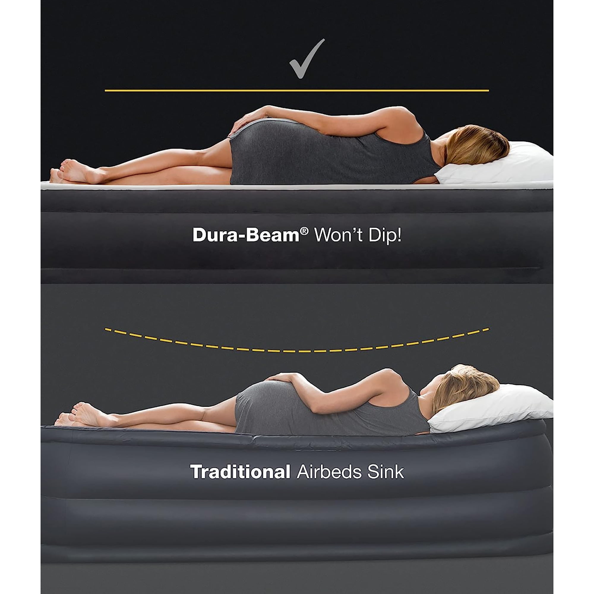 Intex 10" Twin Standard Dura-Beam Airbed Mattress - Pump Not Included