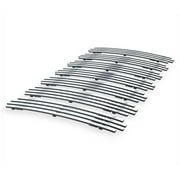 APS Compatible with Jeep Wrangler JK 2007-2018 Main Upper Stainless Steel SS Chrome 8x6 Vertical Billet Front Grill Grille Insert J66539V